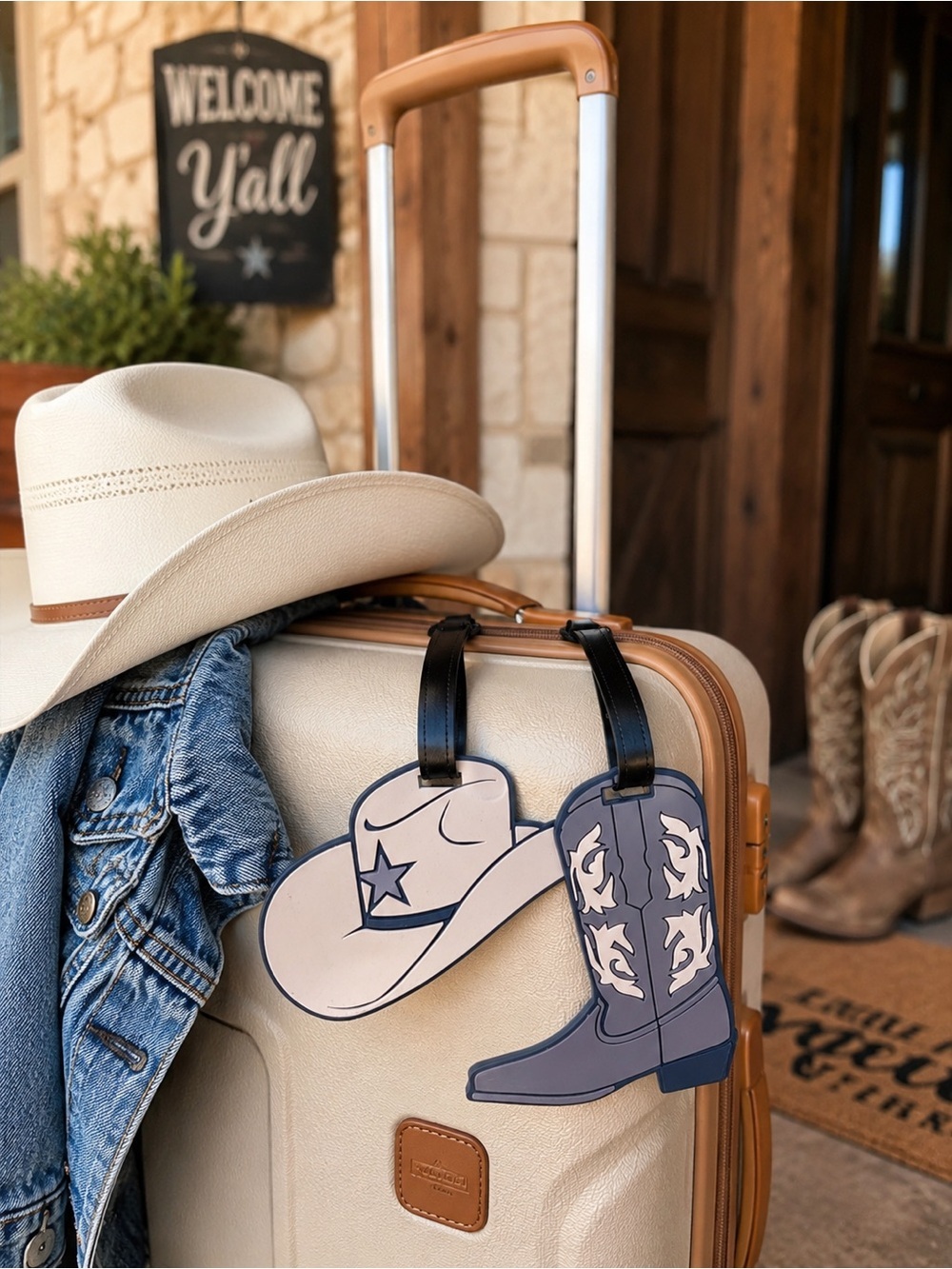 GForce | Cowgirl Chic Western Vibe Luggage Tags 🤠